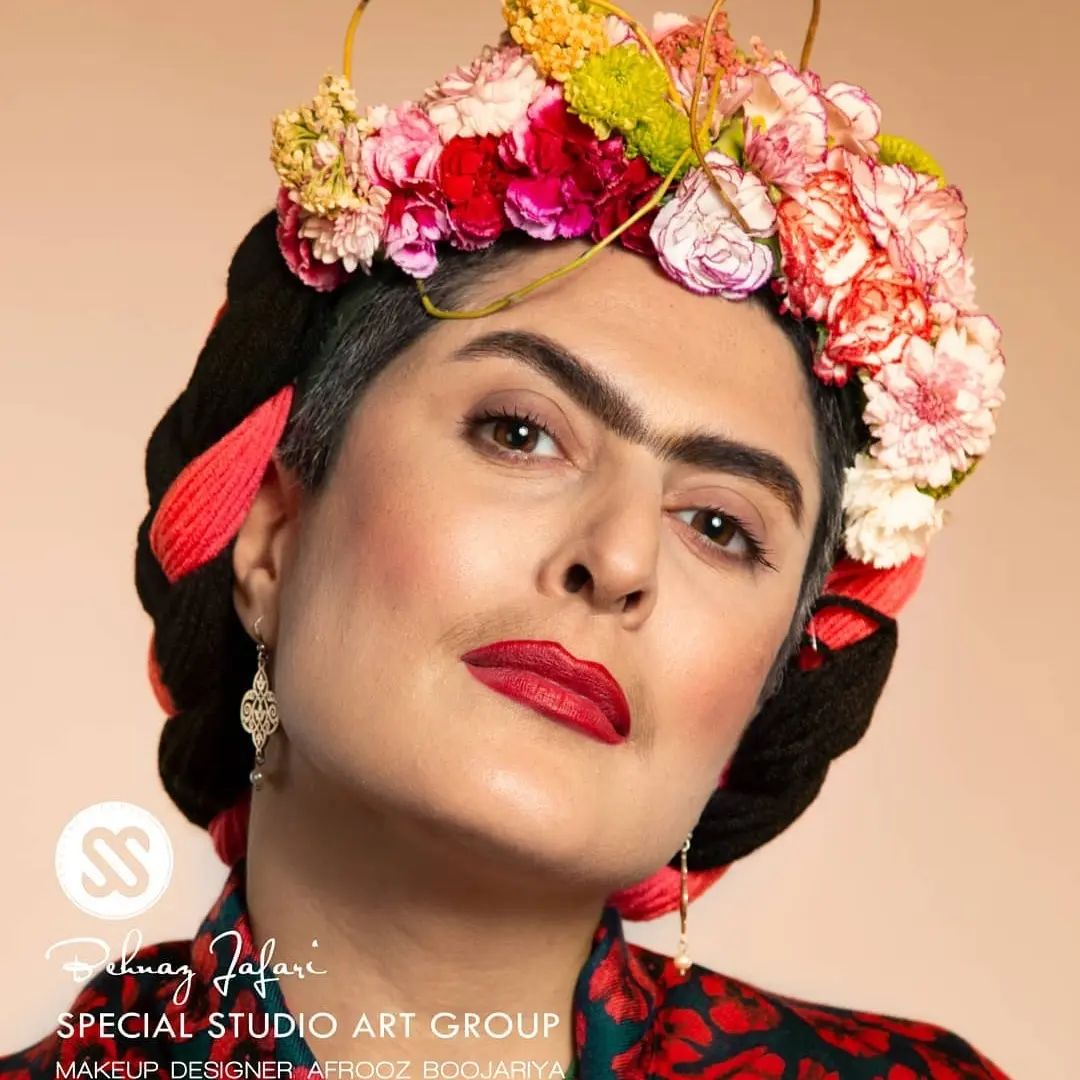 «بهناز جعفری» با آرایش مکزیکی فریدا کالو شد+ تصویر 3 بهناز جعفری
