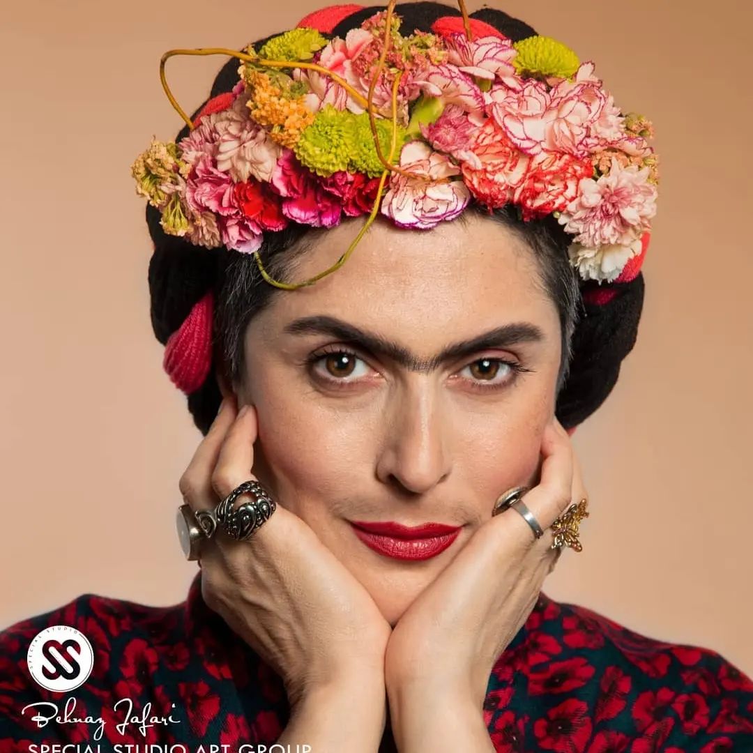 «بهناز جعفری» با آرایش مکزیکی فریدا کالو شد+ تصویر 2 بهناز جعفری