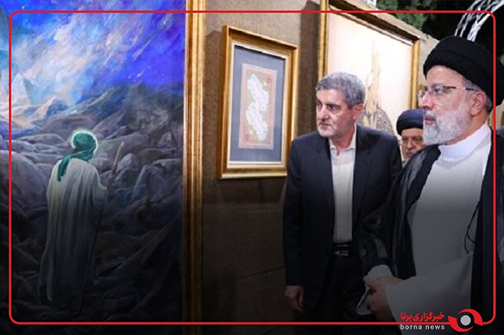 بازدید رئیس جمهور از نمایشگاه صنایع دستی شیراز