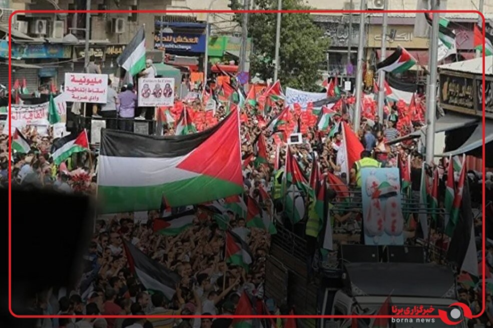 تظاهرات بزرگ هندی‌ها در حمایت از فلسطین در ایالت کرالا