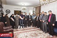 دیدار استاندار مرکزی با خانواده‌های خوش‌جمعیت