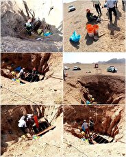 سقوط در چاه جان یک نفر را در اسلامیه گرفت
