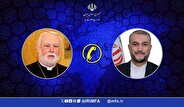 گفت‌وگوی وزرای خارجه ایران و وزیر امور خارجه واتیکان درباره وقایع غزه