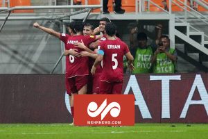 گل اول نوجوانان ایران به انگلیس توسط ابوالفضل زمانی - خبرگزاری مهر | اخبار ایران و جهان