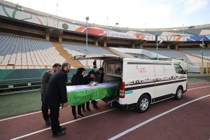 دختر فوتبالیست بعد از مرگ به آرزویش رسید/ تشییع «ملیکا» در آزادی