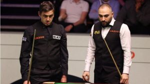 دیدار وفایی بامرد شماره یک اسنوکر جهان برای فینال مسابقات انگستان - خبرگزاری مهر | اخبار ایران و جهان