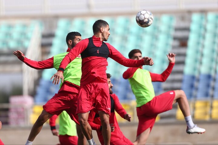 برگزاری تمرین سرخپوشان پس از خداحافظی سرلک