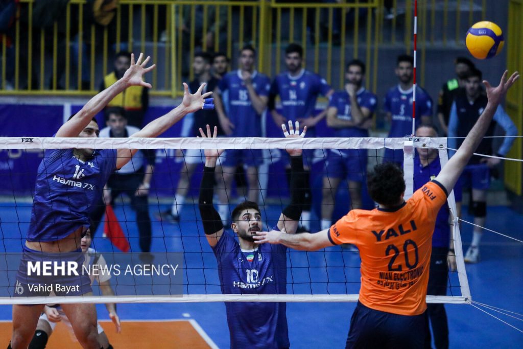 خبرگزاری مهر | اخبار ایران و جهان | Mehr News Agency - هفته هجدهم لیگ برتر والیبال؛ نیان الکترونیک
