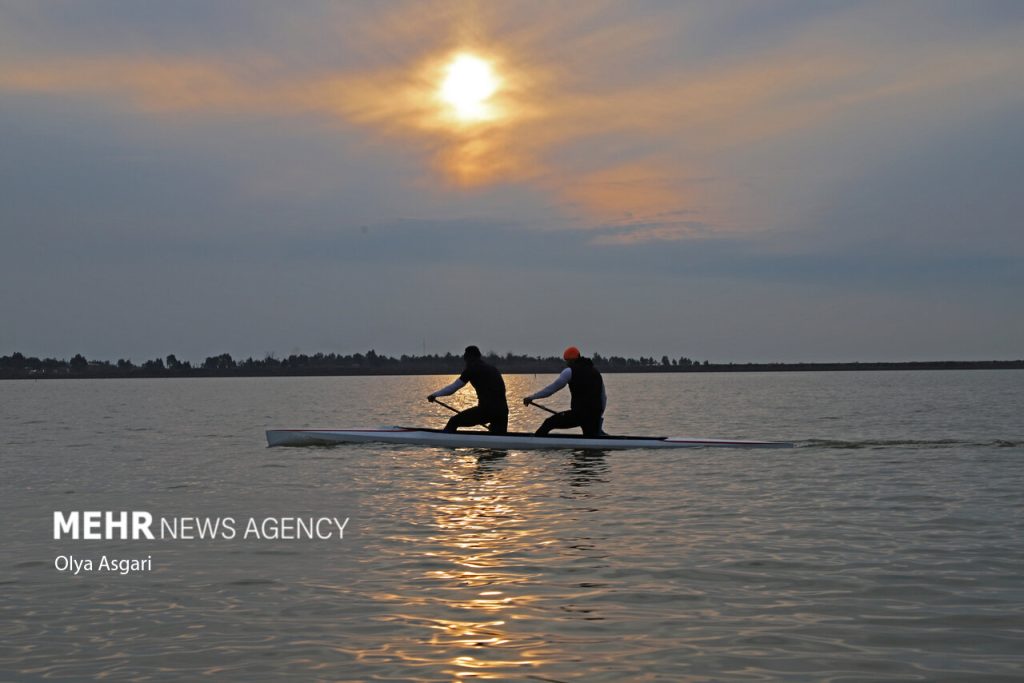 اردوی تیم ملی قایقرانی در بندرترکمن
