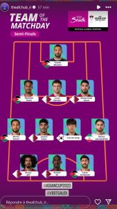 تیم منتخب مرحله نیمه‌نهایی/ ایران فقط یک نماینده دارد