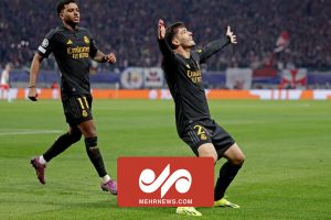 سوپرگل براهیم دیاز به لایپزیش در لیگ قهرمانان اروپا - خبرگزاری مهر | اخبار ایران و جهان