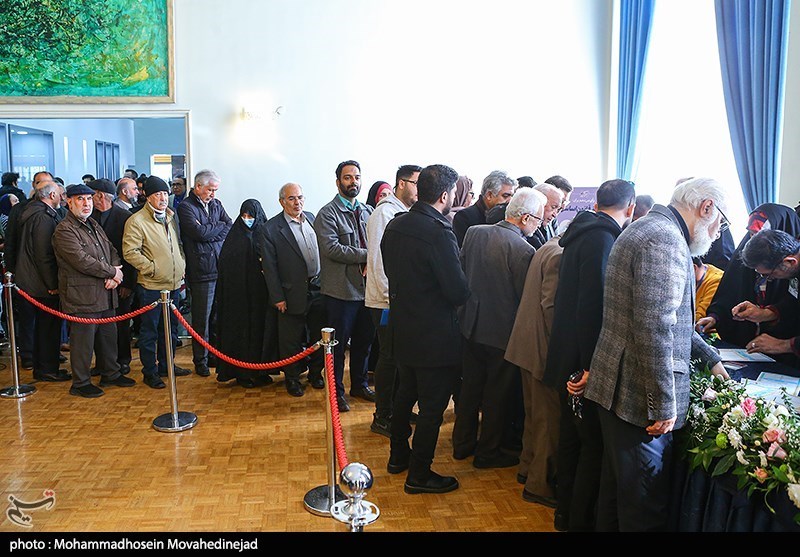 وجود هنرمندان پای صندوق رای به روایت عکس 21 تالار وحدت , تخلفات انتخاباتی ,