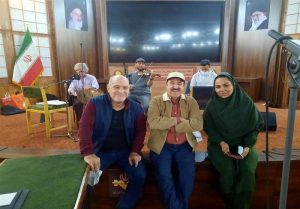 تحویل سال نو رادیو فرهنگ همراه با منوچهر آذری و  عباس محبی