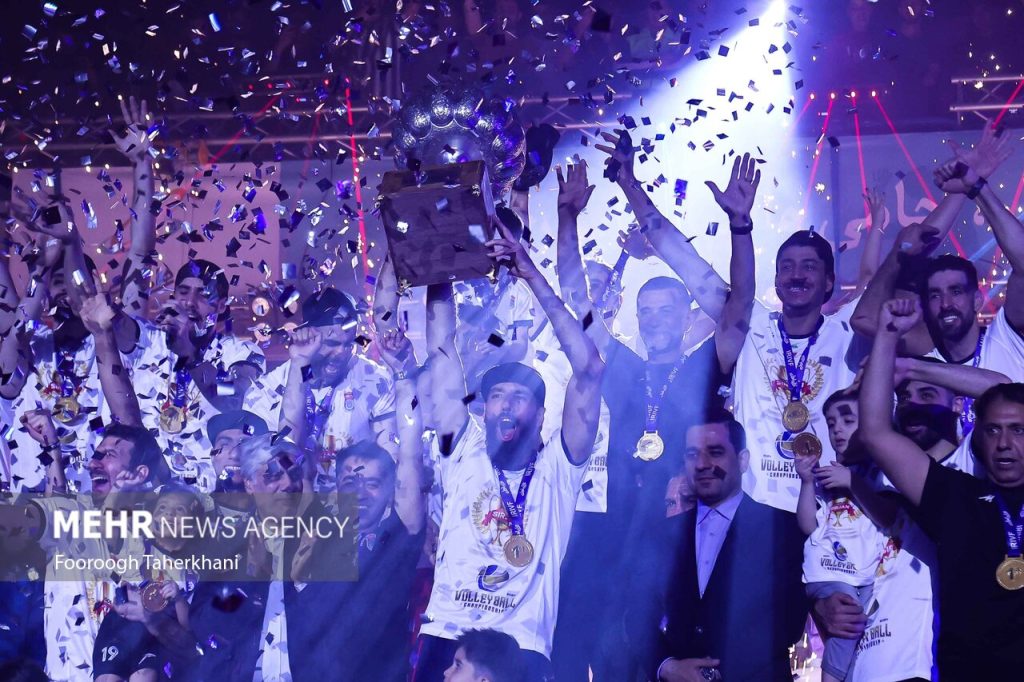 خبرگزاری مهر | اخبار ایران و جهان | Mehr News Agency - فینال لیگ برتر والیبال(شهداب