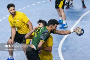 لیگ برتر هندبال - دیدار تیم‌های شهید شاملی کازرون و سپاهان اصفهان