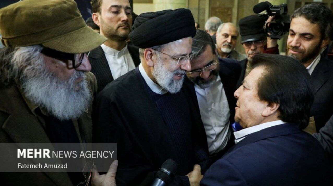 چند قاب از شهید ابراهیم رئیسی با اهالی فرهنگ و هنر_خبررسان 4 فرهنگ و هنر , هنرمندان , سید ابراهیم رئیسی ,