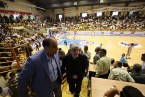 اهدای جام قهرمانی لیگ بسکتبال توسط وزیر ورزش - خبرگزاری مهر | اخبار ایران و جهان