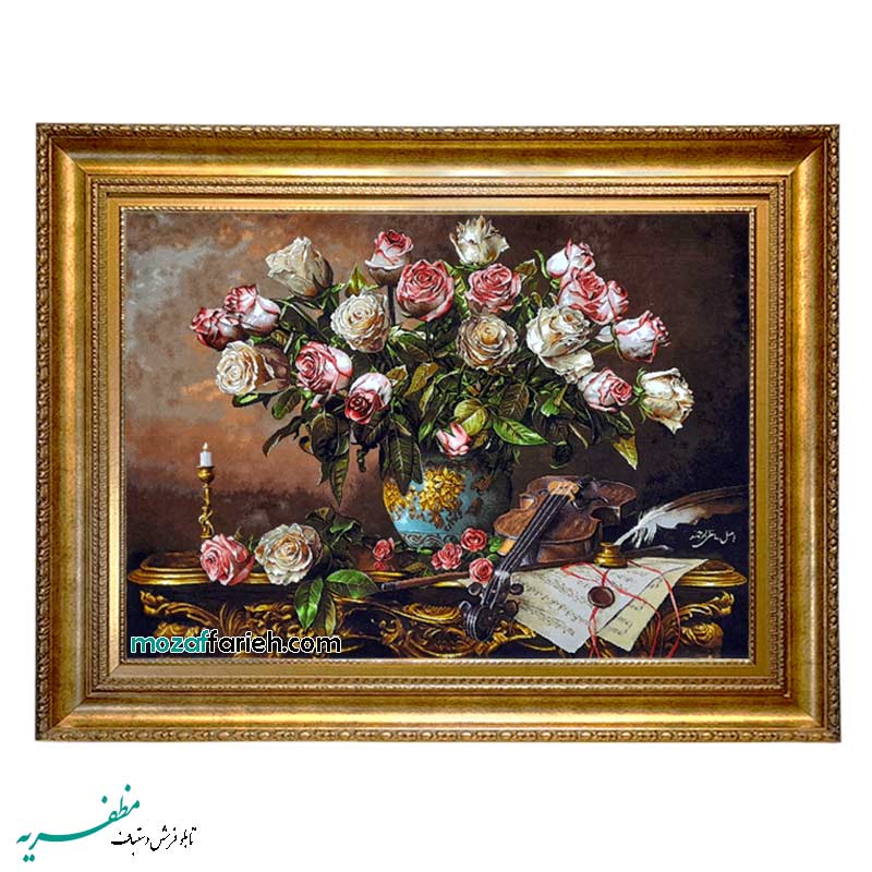 تابلو فرش اصفهان: تلفیق هنر و اصالت ایرانی