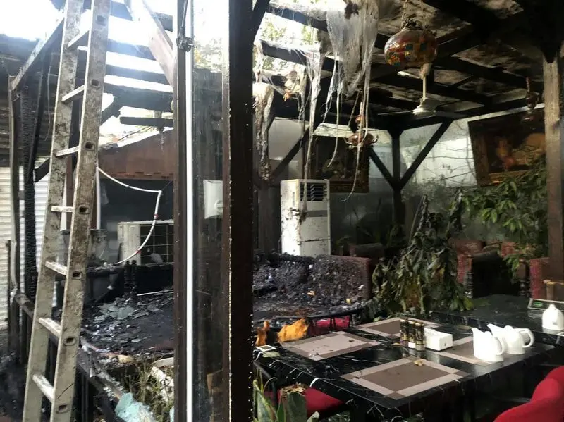 جزئیات آتش سوزی رستورانی در فرحزاد + عکس_خبررسان 3 آتش سوزی در رستورانی در فرحزاد