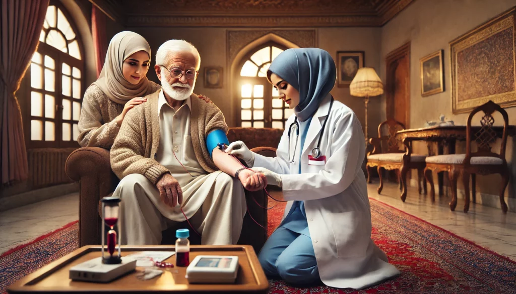 مهم: آزمایشگاه آرامش، متخصص واقعی آزمایش در منزل!