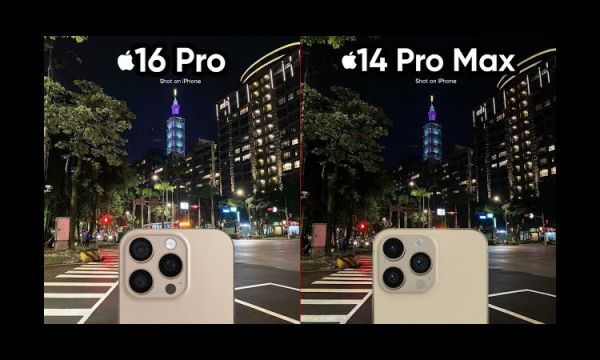 بازدید کامل آیفون 16 پرو و آیفون 14 پرو مکس؛ کدام گزینه مناسب شما است؟_خبررسان 3 مقایسه کیفیت عکاسی در شب با آیفون 16 پرو و 14 پرو مکس.