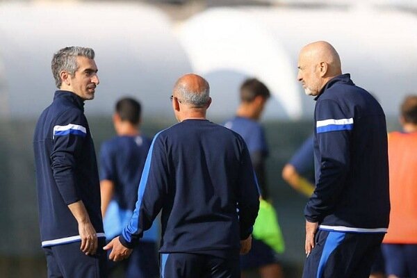 معارفه جباری در تمرین استقلال؛ جلسه دو نفره بوژوویچ و مربی جدید - خبرگزاری مهر | اخبار ایران و جهان