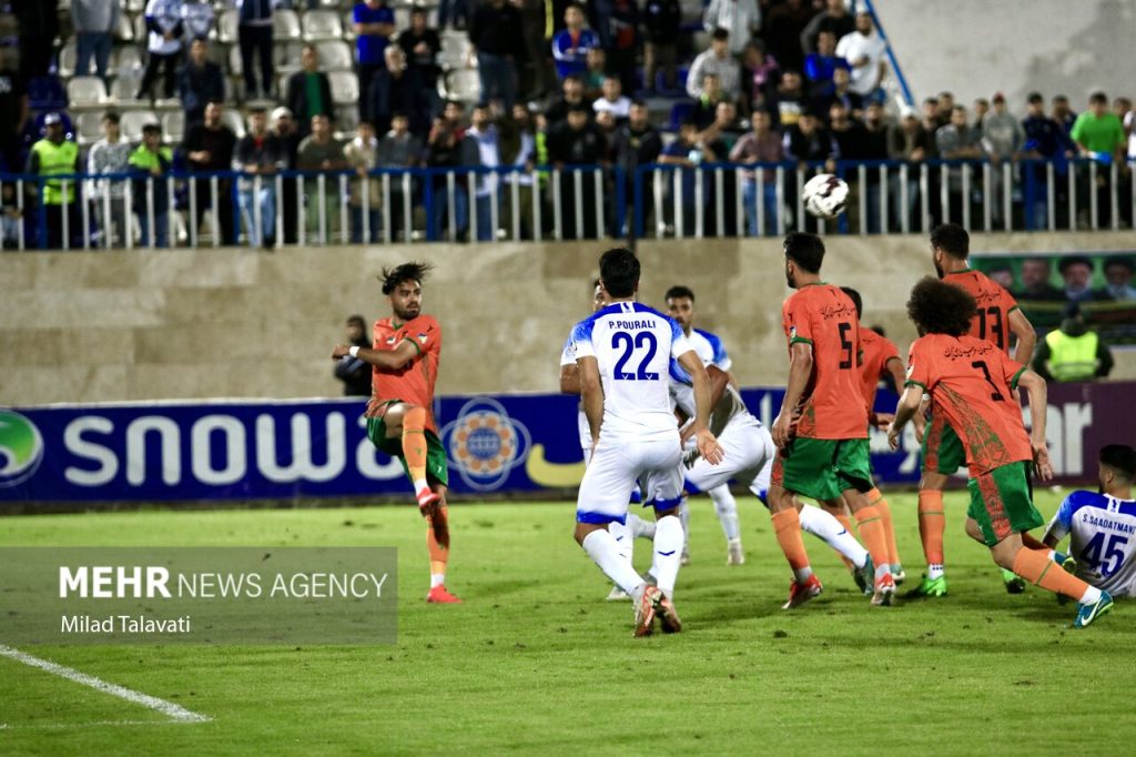 پیروزی قاطع ملوان در نیمه اول مقابل مس - خبرگزاری مهر | اخبار ایران و جهان