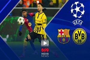 خلاصه بازی بارسلونا و دورتمند در لیگ قهرمانان اروپا - خبرگزاری مهر | اخبار ایران و جهان
