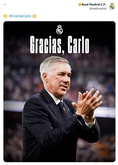 آنچلوتی رسما از رئال مادرید جدا شد؛ در انتظار معرفی آلونسو