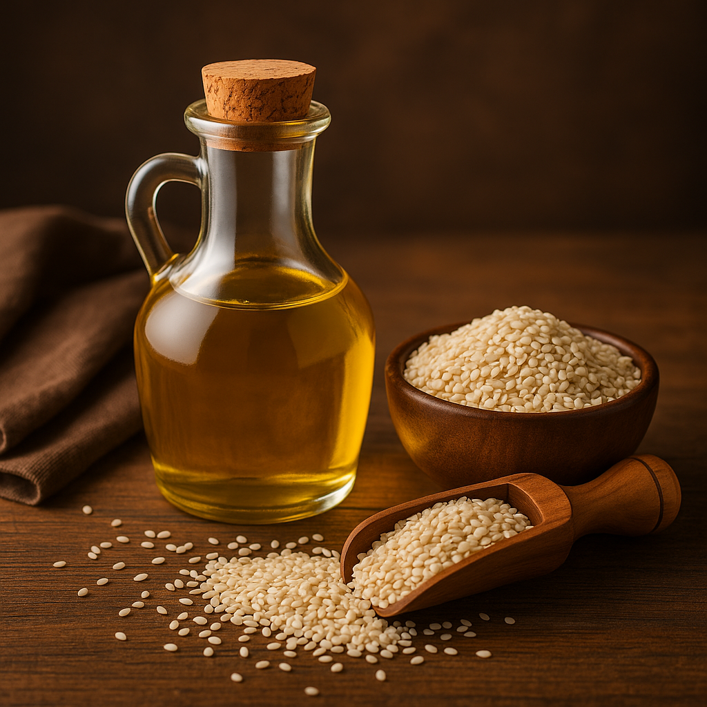 رازهای زیبایی با روغن کنجد: از پوست درخشان تا موهای سالم