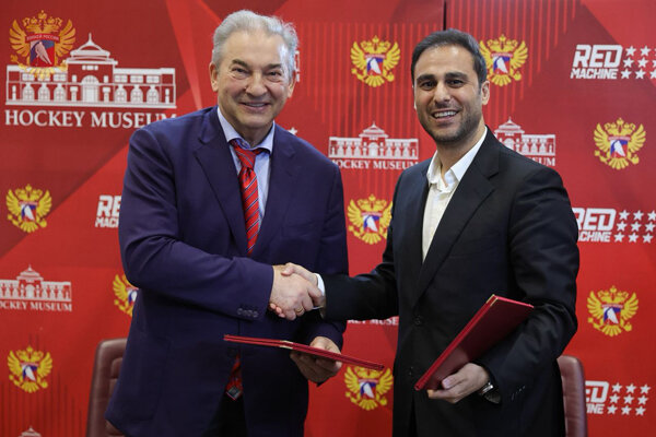 امضای تفاهم‌نامه تاریخی همکاری هاکی روی یخ ایران و روسیه - خبرگزاری مهر | اخبار ایران و جهان