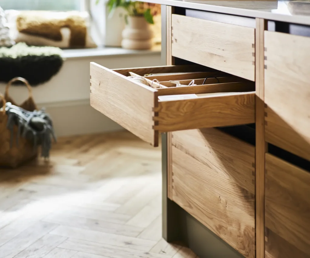 کابینت های فینگر جوینت - مزایا و معایب 2 کابینت های فینگر جوینت - مزایا و معایب