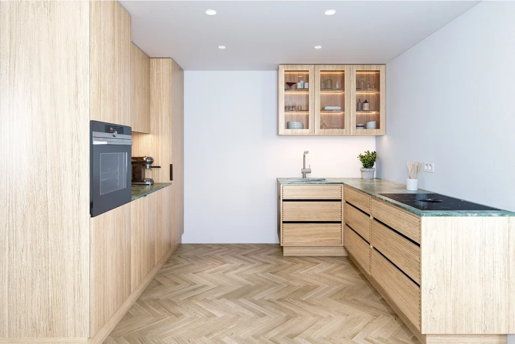 کابینت های فینگر جوینت - مزایا و معایب 3 کابینت های فینگر جوینت - مزایا و معایب