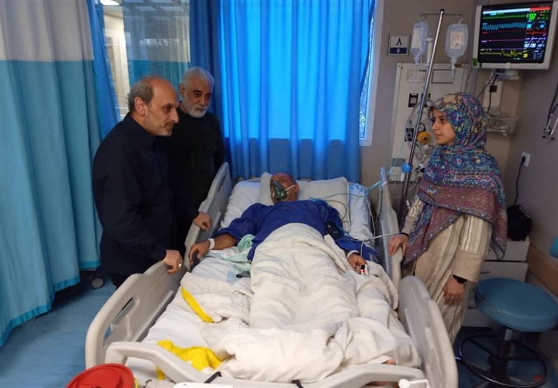 عیادت ‌جبلی از مجروحان حمله رژیم صهیونیستی به رسانه ملی