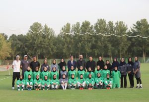 تمرین تیم ملی فوتبال بانوان با میهمانان خاص - خبرگزاری مهر | اخبار ایران و جهان