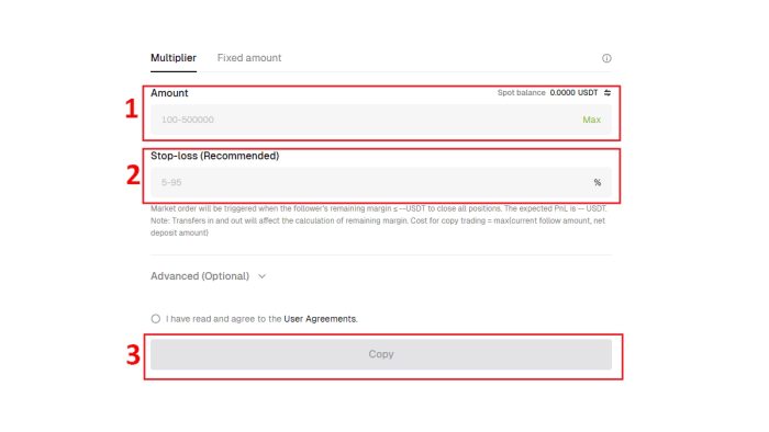 آموزش کپی ترید در صرافی بیت یونیکس (روشی آسان برای خرید وفروش گران مبتدی)_خبررسان 2 حالت multiplier