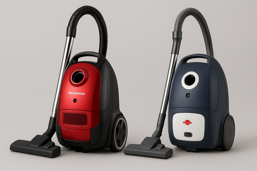 مقایسه جاروبرقی پاکشوما و پارس خزر : کدام بهتر است؟