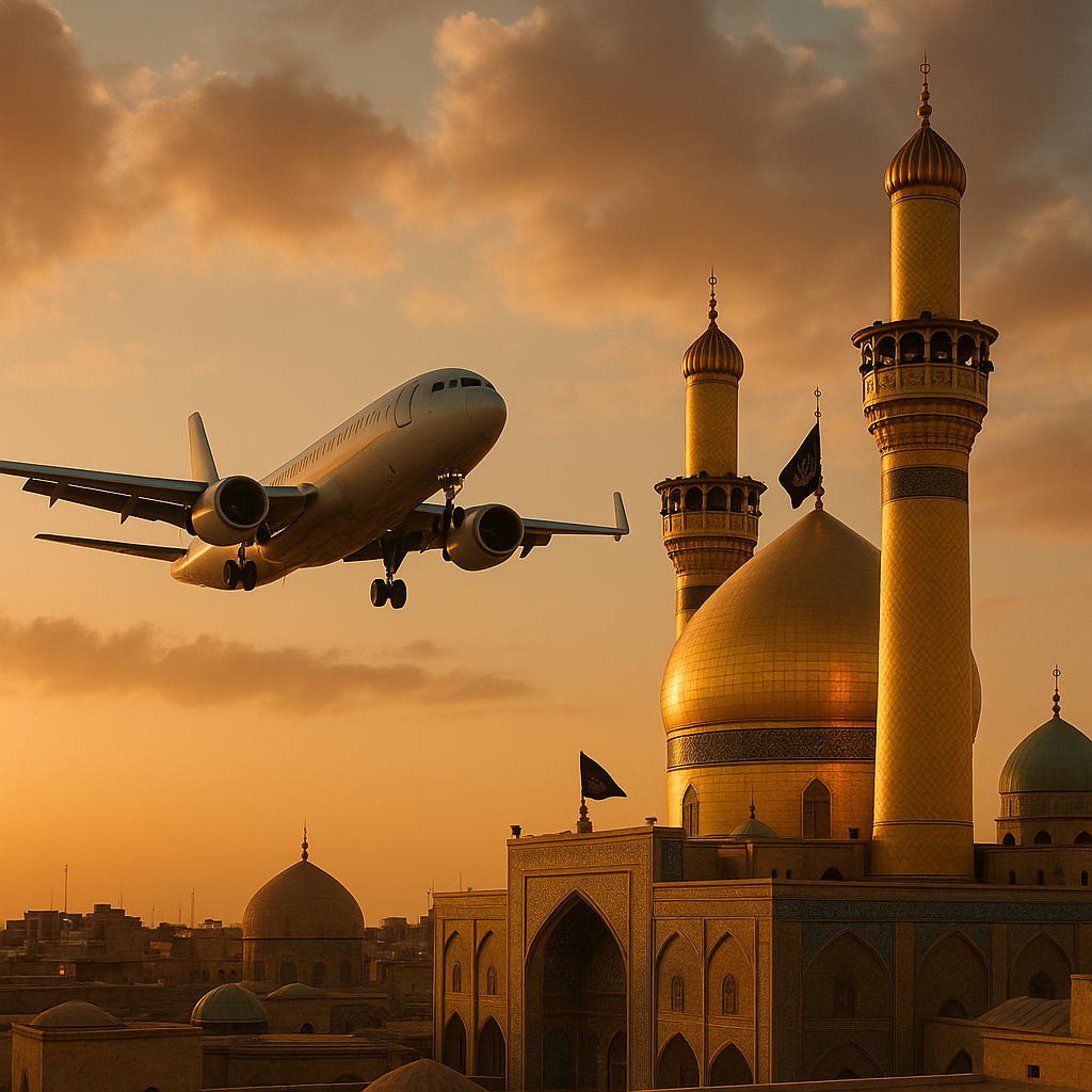 آغاز سفر معنوی از نصف جهان به سرزمین نور