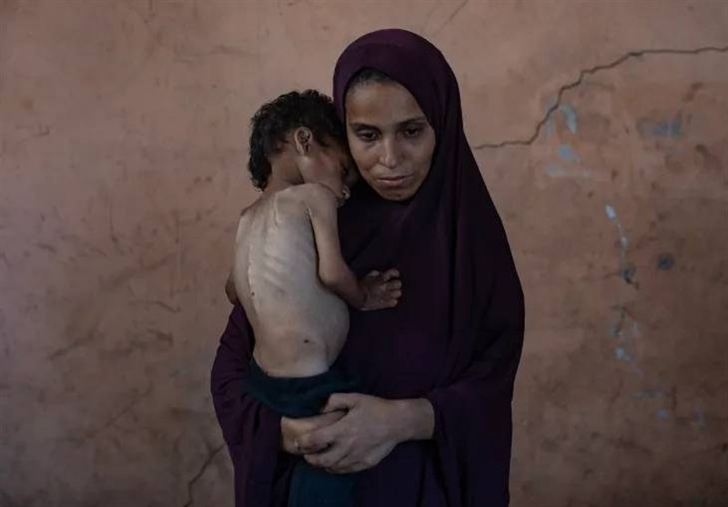 لب های غزه خشک و بی جان است