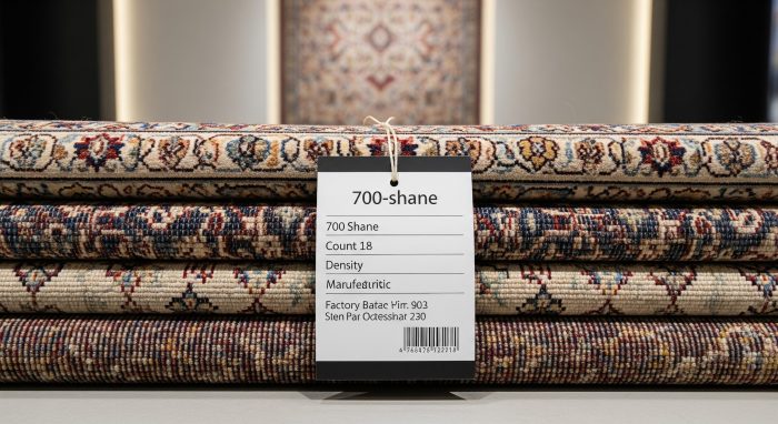 مشخصات فرش ۷۰۰ شانه تقلبی چیست_خبررسان 2 فرش 700 شانه کاشان