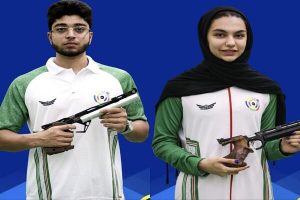 تیم نوجوانان میکس تپانچه ۱۰ متر به مدال نقره رسید - خبرگزاری مهر | اخبار ایران و جهان