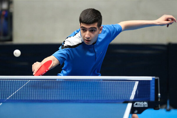رویارویی نوشاد عالمیان و بنیامین فرجی در مسابقات تنیس روی میز فیدر چک - خبرگزاری مهر | اخبار ایران و جهان