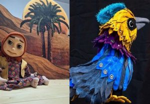 اجرای نمایش «زریر» برای زائران کودک اربعین در مسیر نجف تا کربلا