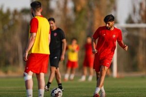 تمرین اختصاصی عمری در پرسپولیس؛ مدافع جوان زیر نظر پزشکان - خبرگزاری مهر | اخبار ایران و جهان