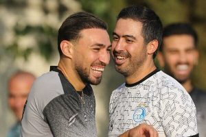 رونمایی از بازیکن جدید استقلال در تمرینات + عکس