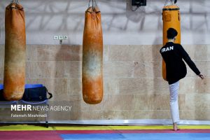 تمرین تیم ملی تکواندو مردان