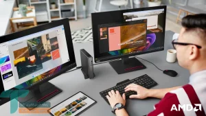 لنوو از رایانه‌های هوش مصنوعی ThinkCentre با پردازنده‌های AMD رونمایی کرد