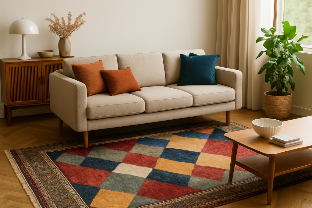 تحول در دکوراسیون ایرانی؛ از خرید فرش عشایری تا ظهور فرش دستباف مدرن 2 تحول در دکوراسیون ایرانی؛ از خرید فرش عشایری تا ظهور فرش دستباف مدرن