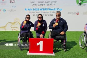 قهرمانی تیم پاراتیراندازی تپانچه ۵۰ متر در جام جهانی - خبرگزاری مهر | اخبار ایران و جهان