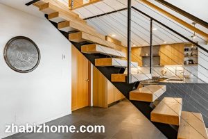 اجرای کف پله چوبی دوبلکس در تهران